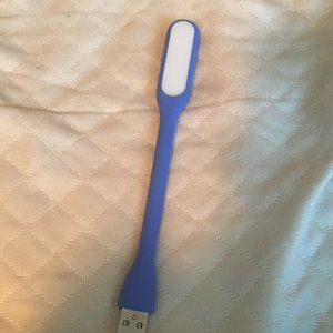 USB Mini LED Night Light Book Lamp Portable Bendable Reading Light